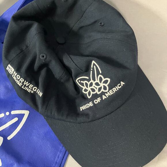 Norwegian Cruise Line Pride of America Lot Hat Tote Bag Waist Pack Souvenir - Picture 3 of 13